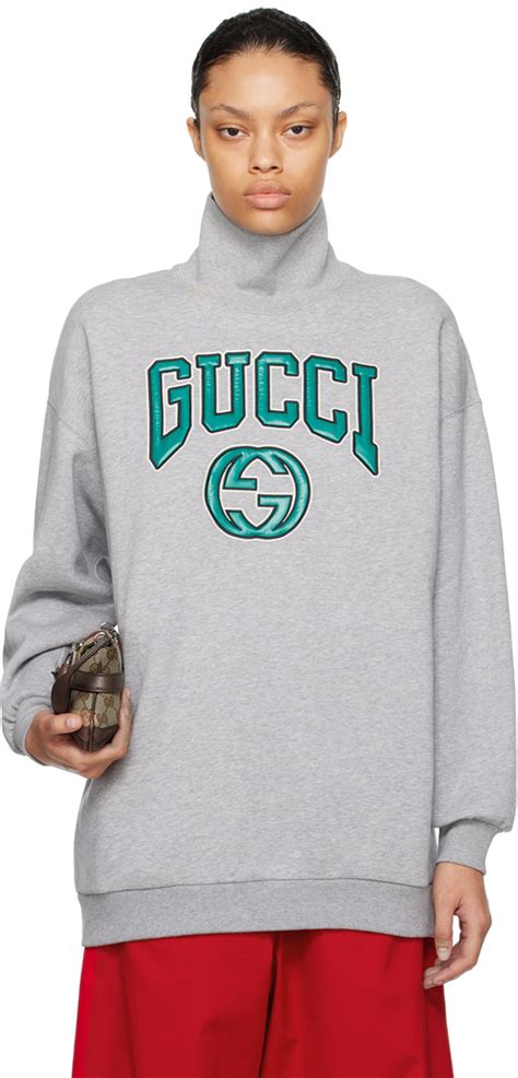 gucci grey jumper|gucci sweaters for women.